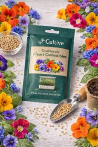 Graines fleurs comestibles