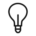 Picto ampoule led