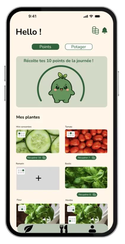 Application potager connecté Cultive