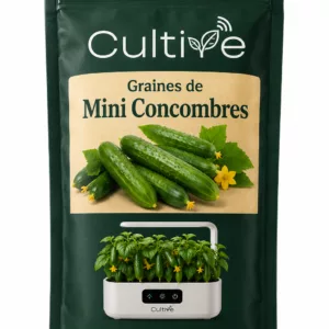 Graine pour mini legumes pour potager connecté