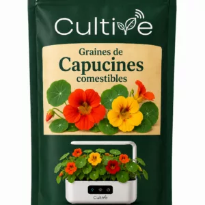 Graines de Capucines comestibles pour potager connecté