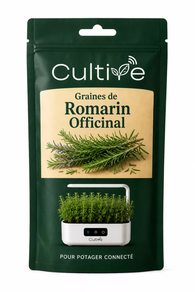 Graines de Romarin Officinal pour potager connecté